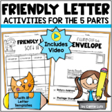 Friendly Letter Writing Templates, Activities & Teaching Video