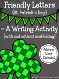 Friendly Letter Templates {St. Patrick’s Day} ~ A Writing 