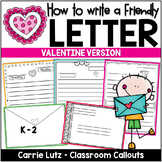 Friendly Letter Templates – Valentine Version