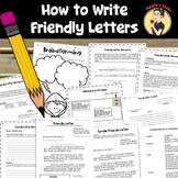 Friendly Letter Template and Lesson Plan