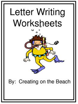 Preview of Friendly Letter Writing Powerpoint, Worksheets, Test, and Smart Notebook