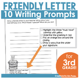 Friendly Letter Writing Prompts