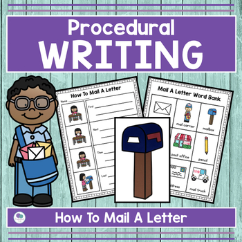 Preview of Friendly Letter Writing Template | Post Office | How To Writing First Grade