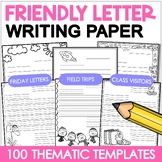 Friendly Letter Templates | Friendly Letter Writing Papers