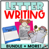 Friendly Letter Writing Unit for Pen Pals 2nd 3rd Grade