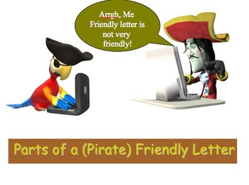 Preview of Friendly Letter powerpoint lesson