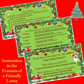 Friendly Letter to Santa by The Language Arts Gallery | TPT