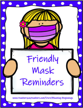 Preview of Friendly Mask Reminders