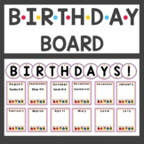 Friends Birthday Board Display and Class Book