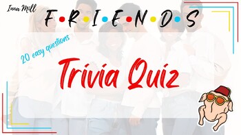 Preview of Friends Trivia Quiz: 20 Easy Questions for the Ultimate Fan Challenge