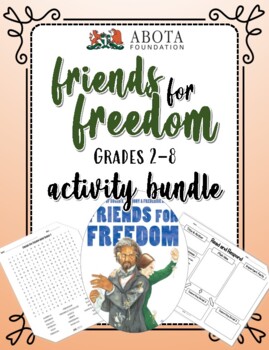 Preview of Friends for Freedom Activity Bundle