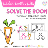 Friends of 10 Number Bonds Solve the Room Kindergarten Tas