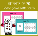 Friends of 20 - Board game with Cards - Fun Maths - Number
