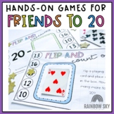 Friends of 20 Games | Addition and Subtraction Math Centers