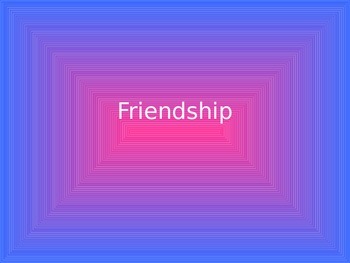 Preview of Friendship
