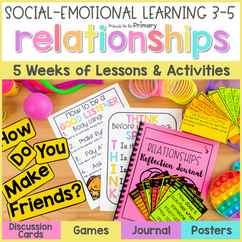 Preview of Friendship Activities & Lessons - How to Make Friends - Social Emotional SEL 3-5