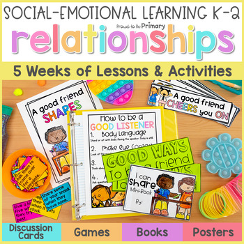 Preview of Friendship Skills Activities & SEL Group Social Skills Lessons - Friendship Day