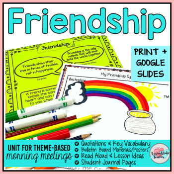 Preview of Friendship Skills Activities for Social Emotional Learning Skills