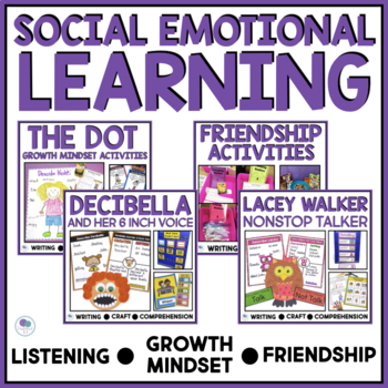 Preview of Friendship Activities | Social Emotional Learning | Classroom Community