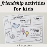 Friendship Activities for Kids