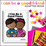 Friendship Social Story Adapted Book for Special Education