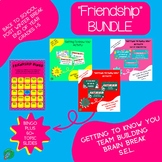 Friendship Bingo/Back to School/Post Break/Team Building/SEL