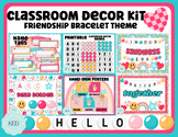 Friendship Bracelet Classroom Decor Kit