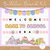 In Our Back To School Era Welcome Bulletin Board Classroom