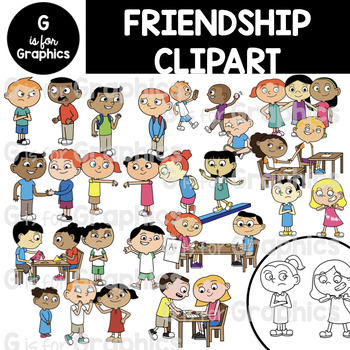 Preview of Friendship Clipart​