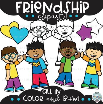 Heartwarming Best Friends Clipart Collection