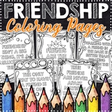 Friendship Coloring Pages | Friendship Posters | 10 Fun, S