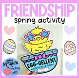 Friendship Craft | Spring Bulletin Board Ideas | Easter Eg