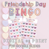 Friendship Day | Valentine's Day | BINGO with CVC and Lett