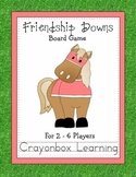 Friendship Downs Board Game, Kentucky Derby,  Freebie