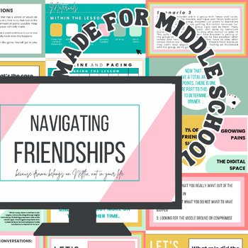 Preview of Friendship Drama and Social Skills Bundle