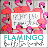 Friendship Flamingo Summer June Bulletin Board and Door De