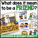Friendship Lesson and Activities
