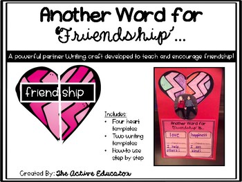 Preview of Friendship Partner Craft