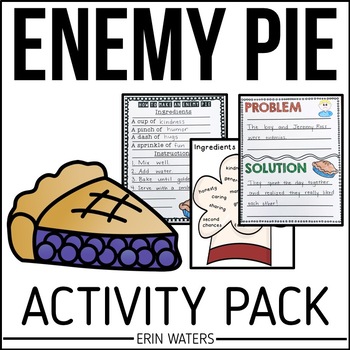 Preview of Enemy Pie Activity Pack