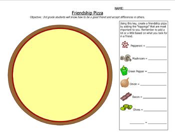 Preview of Friendship Pizza