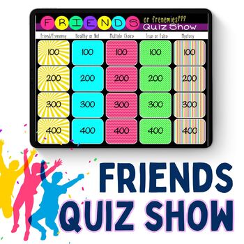 Preview of Friendship Quiz Show Healthy Relationships