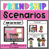 Friendship Scenario Cards