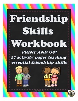 Preview of Friendship Skills Workbook