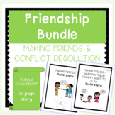 Friendship Social Story Bundle for Early Education