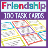 Friendship Task Cards For Social Skills Activities And Lessons