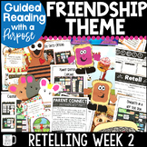 Friendship Theme Activities Reading Comprehension Unit Book