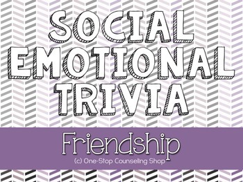 Preview of Friendship Trivia Game