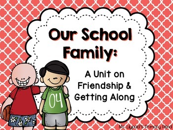 Preview of Friendship Lesson Plans for Pre-K, Kindergarten, or 1st