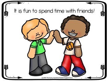 spend time with friends clipart