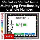 Multiplying Fractions by Whole Numbers Powerpoint Game